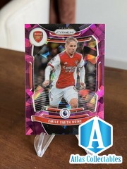 2021-22 Panini Prizm Premier League EMILE SMITH ROWE Purple Cracked Ice # /49